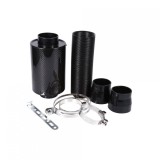Filtru aer auto universal sport cu turbina si tubulatura cu 3 adaptoare