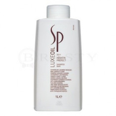 Wella Professionals SP Luxe Oil Keratin Protect Shampoo sampon pentru par deteriorat 1000 ml foto