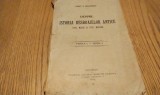 DESPRE ISTORIA RAZBOAILOR ANTICE Evul Mediu si Evul Modern - P. I - Const. P. Diaconescu - Tipografia &quot;Cultura&quot;, 1914, 183 p., Alta editura
