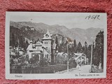 Carte postasla, Sinaia, partea de sus a starzii Furnica, perioada interbelica