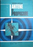 Carti Antene si Propagare Edmond Nicolau Editura Didactica si Pedagogica 1982 Romana Cartonata Acceptabila
