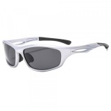 Ochelari De Ciclism Unisex Techsuit 9309, Polarizati, Argintii Gri