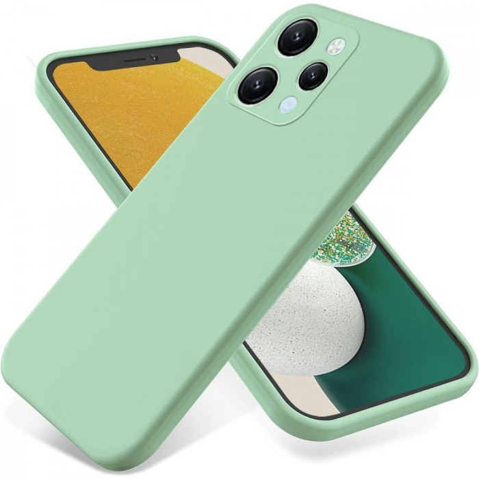 Husa de protectie matte tpu, flippy, pentru xiaomi redmi 12, protectie camera, antisoc, antizgariere, antialunecare, acoperire completa, verde