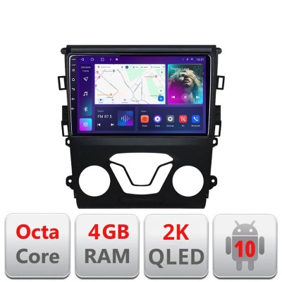 Navigatie Ford Mondeo 2013- C-377 Android Octa Core Ecran 2K QLED GPS 4G 4+32GB 360 KIT-377+EDT-E409-2K CarStore Technology foto