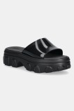 Melissa papuci MELISSA ELLA SLIDE AD femei, culoarea negru, cu platforma, M 35882.AZ385