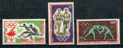 Cameroun 1964 - Jocurile Olimpice, sport, serie neuzata foto