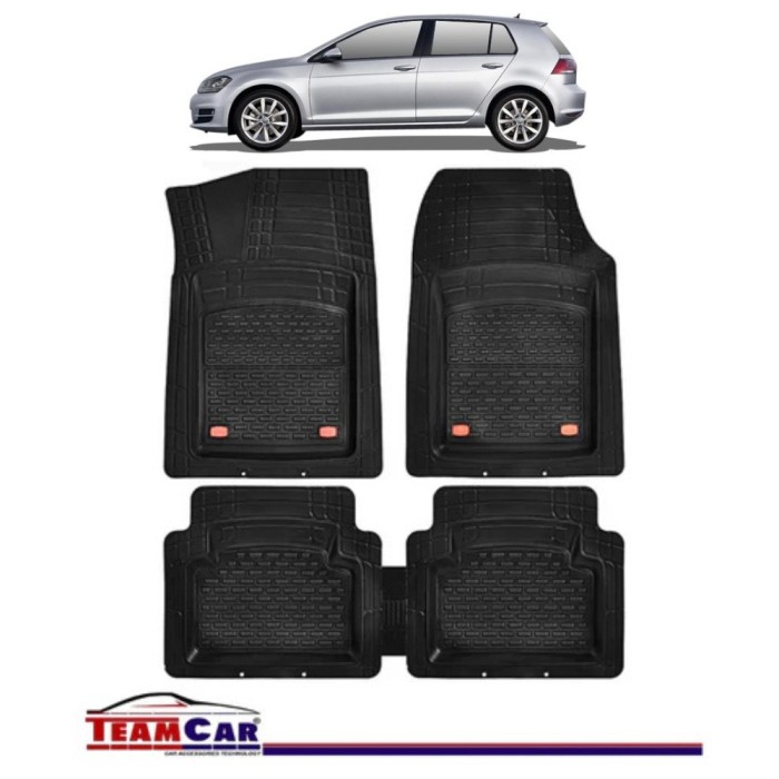 Covorașe Auto TeamCar&reg; Tip Tăviță Compatibile Volkswagen Golf VII (2012&ndash;2020) - Hatchback