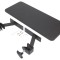 Stand pentru monitor LOGILINK 20kg plastic, placă de PAL, oţel