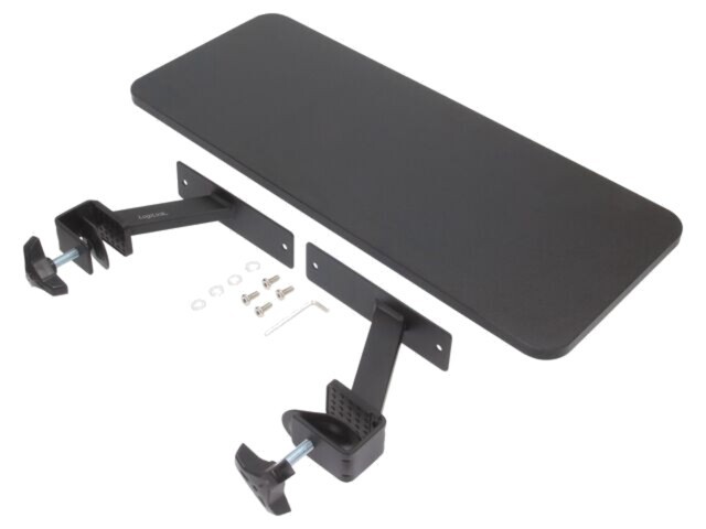 Stand pentru monitor LOGILINK 20kg plastic, placă de PAL, oţel