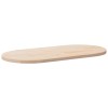 Blat de masă, 110x55x2,5 cm, lemn masiv de pin, oval