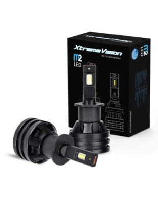 Set 2 leduri H3 M2, Canbus, 6500k, 28W, 6000 Lm, 12V-24V foto