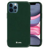 Husa TPU Goospery Jelly Apple iPhone 12 / Apple iPhone 12 Pro, Verde Inchis