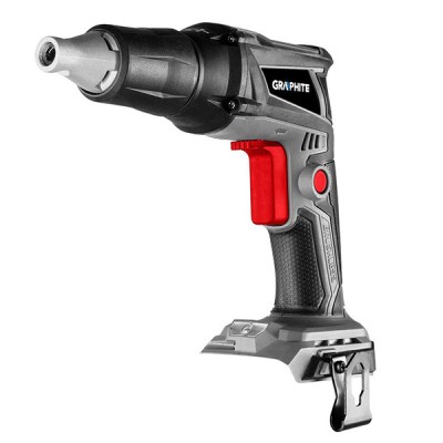 Masina de insurubat pentru gips-carton compatibila cu acumulator 18V Energy+ GRAPHITE 58GE111 HardWork ToolsRange foto