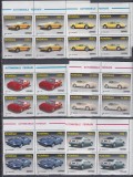 ROMANIA 1999 LP 1499 AUTOMOBILE FERRARI BLOCURI DE 4 TIMBRE MNH, Nestampilat