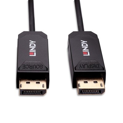 Cablu Lindy 50m DisplayPor, fibra optica foto