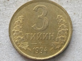 UZBEKISTAN-3 TIYIN 1994, Asia