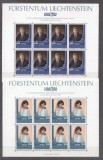 Liechtenstein 1982 Liba 82 stamp exposition, 2 perf. sheetlets, MNH S.502, Nestampilat