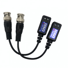 Set Video balun protectie interferente si descarcari electrice pana in 8mp prindere pe surub SafetyGuard Surveillance