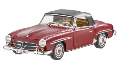 Macheta Oe Mercedes-Benz 190 SL W121 1955-1963 Rosu 1:18 B66040647 foto