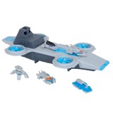 Set baza spatiala cu 5 vehicule, Hero Combat, Space Union