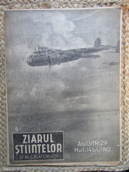 Ziarul Ştiinţelor şi al Călătoriilor nr.29/1942