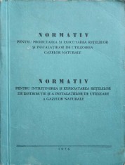 NORMATIV PENTRU PROIECTAREA SI EXECUTAREA RETELELOR SI INSTALATIILOR DE UTILIZAREA GAZELOR NATURALENORMATIC-253529