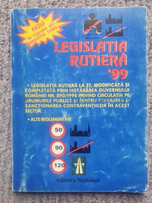 Legislatia rutiera 1999, 184 pag, stare buna foto
