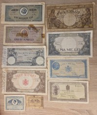 Bancnote romanesti 1941 - 1947 / Lei