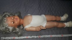 papusa veche de colectie 57,ochi defecti-mana gasita,pozele reflecta realitatea