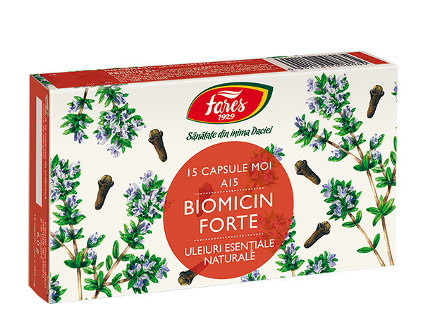 Biomicin Forte, A15, 15cps, Fares