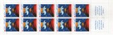 Franta 1996 - crucea rosie, 10 neuzate in carnet filatelic