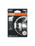 Set 2 Becuri led Auto Osram alb 6000k W5W 12V 5W Alb