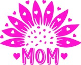 Cumpara ieftin Sticker decorativ, Happy Mother, Roz, 74 cm, 7348ST, Oem