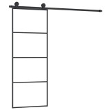Cumpara ieftin Usa glisanta cu set feronerie, 76x205 cm, sticla ESG/aluminiu