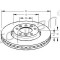 Disc frana PEUGEOT EXPERT caroserie (VF3A, VF3U, VF3X) (2007 - 2016) TOPRAN 722 486