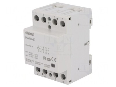 Contactor 4-Poli 40A 24VAC NO foto