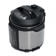 Multicooker Heinner, 1000 W, 3.8 l, 15 programe, carcasa inox, display LED, Negru/Argintiu foto