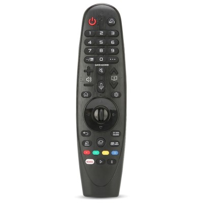 Telecomanda Magic pentru Smart TV LG AN-MR19BA, x-remote, functie vocala, mouse/pointer, Netflix, Prime video, Negru foto