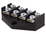 Regletă de Conexiuni cu Șurub 10mm2 57A 4 Piste