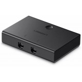 Switch USB UGREEN US158, 2 x USB-B, Negru