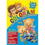 Coloram cu Minti Istete si Manute Indraznete 3-4 ani