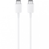 Cablu Date si Incarcare USB Type-C la USB Type-C Samsung Galaxy S10 5G G977, EP-DA705BWE, 3A, 1 m, Alb