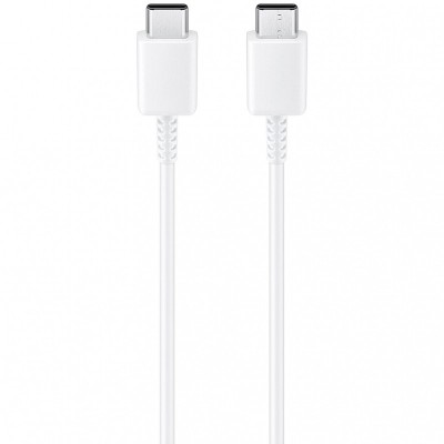 Cablu Date si Incarcare USB Tip-C - USB Tip-C Samsung Galaxy A30s A307, EP-DA905, 1 m, Alb foto