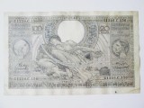 Belgia 100 Francs 1943,bancnota din imagini la cel mai mic pret