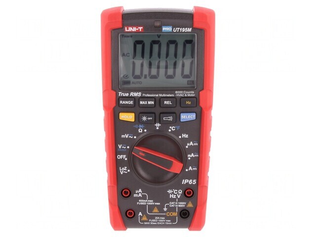 Multimetru Digital LCD IP65 6000 Contează 600V