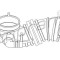 Palnie, filtru de aer OPEL ASTRA F Hatchback (53, 54, 58, 59) (1991 - 1998) TOPRAN 206 931