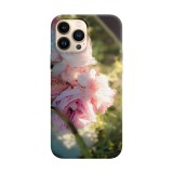 Husa compatibila cu Apple iPhone 14 Pro Max model PEONY PINK, Silicon, TPU, Viceversa, Transparent, Carcasa
