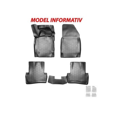 Covoare cauciuc tavita compatibile Porsche Cayenne I 2002-2010 Cod: 2D 62004​​​​​​​​ / A10 Automotive TrustedCars foto