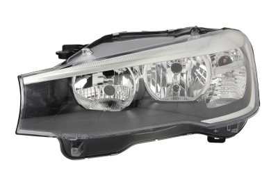 Far Bmw X3 (F25), 03.2014-08.2017, X4 (F26), 08.2014-05.2018; partea Stanga, cu lumina de zi; tip bec H7+H7+PY21W+W21W+W5W; electric; cu motor, TYC foto