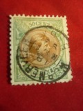Timbru 50C 1891 Regina Wilhelmina Olanda ,stampilat